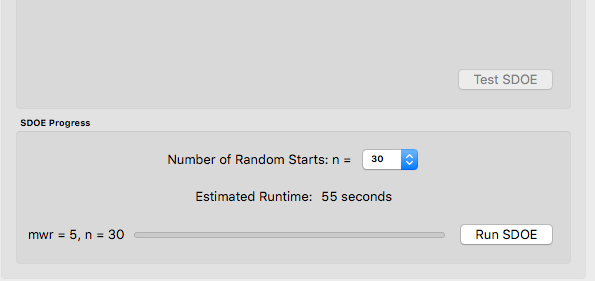 Test SDOE